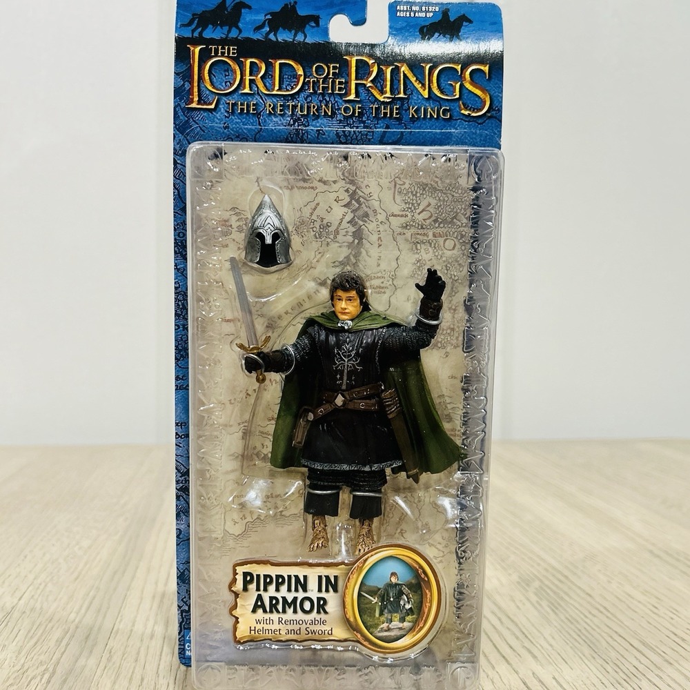 Lord of the Rings: Return of the King Pippin in Armor Action Figure ToyBiz 2003